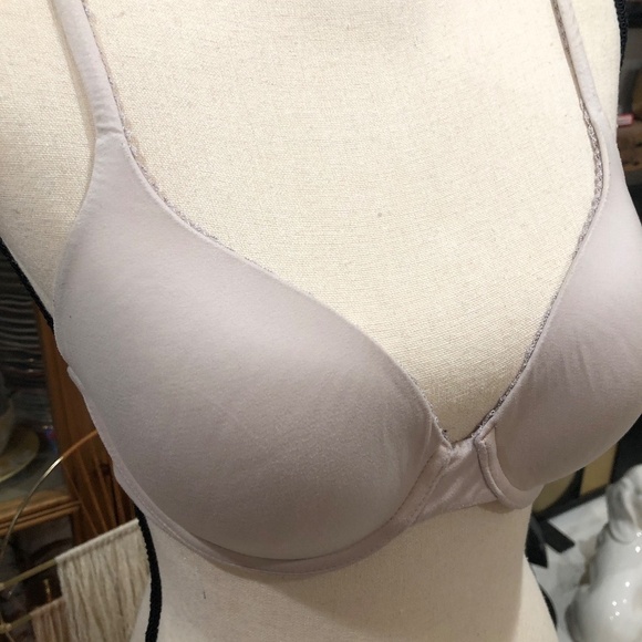 Victoria's Secret Body by Victoria Lined Perfect Coverage Navy/Beige Bra Bundle - Picture 5 of 13